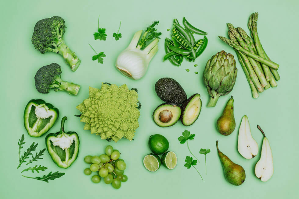 Gesunde und vitaminreiche Ernährung: Gemüse