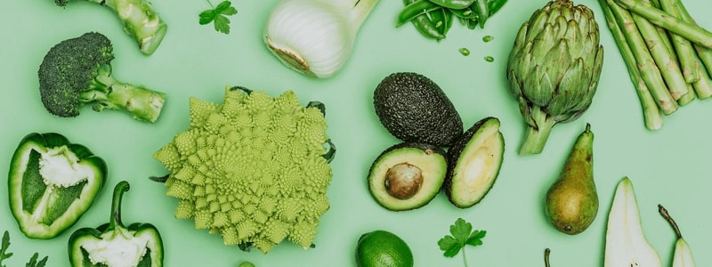 Gesunde und vitaminreiche Ernährung: Gemüse